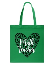 Math Teacher Tote Bag tile