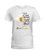 Pre-K Teacher Ladies T-Shirt tile