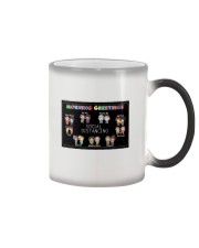 Morning Greeting in Social Distancing Color Changing Mug tile