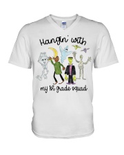 1st Grade Teacher V-Neck T-Shirt tile