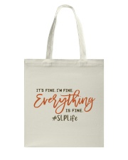 Speech Language Pathologist - SLP Tote Bag tile