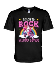 Second Grade V-Neck T-Shirt tile