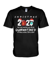 Preschool Teacher V-Neck T-Shirt tile