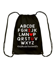 3rd Grade Teacher Drawstring Bag tile