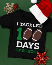 100 days of school 4 Youth T-Shirt apparel-youth-tshirt-lifestyle-front-02