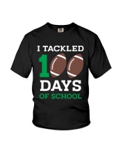 100 days of school 4 Youth T-Shirt front