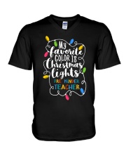 Pre-K Teacher V-Neck T-Shirt tile