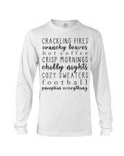 Fall Checklist Long Sleeve Tee tile