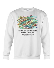 Teacher Crewneck Sweatshirt tile