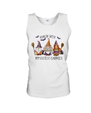 Hanging with my cutest gnomies Unisex Tank tile