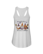 Hanging with my cutest gnomies Ladies Flowy Tank tile