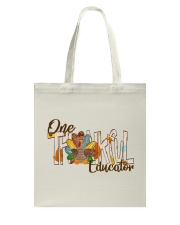 Educator Thanksgiving Tote Bag tile