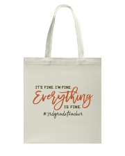 3rd Grade Teacher Tote Bag tile