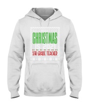 5th Grade Teacher - Christmas Hooded Sweatshirt tile