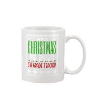 5th Grade Teacher - Christmas Mug tile