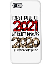 3rd Grade Teacher Phone Case tile