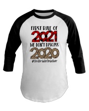 3rd Grade Teacher Baseball Tee tile