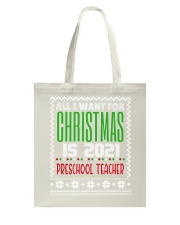 Preschool Teacher Tote Bag tile