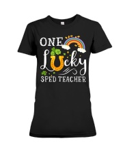Special Education Teacher - SPED Teacher Premium Fit Ladies Tee tile