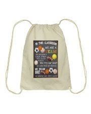 In this classroom - Sports version Drawstring Bag tile
