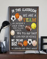 In this classroom - Sports version 11x17 Poster lifestyle-poster-2