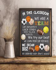 In this classroom - Sports version 11x17 Poster lifestyle-poster-3