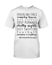 Assistant Principal Classic T-Shirt front