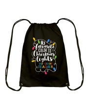 3rd Grade Teacher Drawstring Bag tile