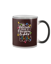 3rd Grade Teacher Color Changing Mug tile