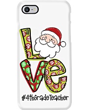 4th Grade Teacher - Christmas Phone Case tile