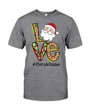 4th Grade Teacher - Christmas Classic T-Shirt front