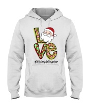 4th Grade Teacher - Christmas Hooded Sweatshirt tile