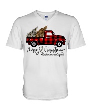 Kindergarten Teacher V-Neck T-Shirt tile