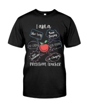 Preschool Teacher Classic T-Shirt front