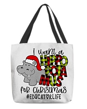 Educator All-Over Tote tile