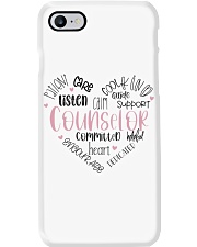 Counselor Commited Heart Phone Case tile