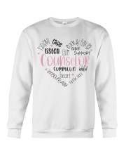 Counselor Commited Heart Crewneck Sweatshirt tile