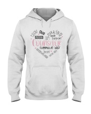 Counselor Commited Heart Hooded Sweatshirt tile