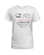 Counselor Commited Heart Ladies T-Shirt tile
