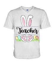 Teacher V-Neck T-Shirt tile