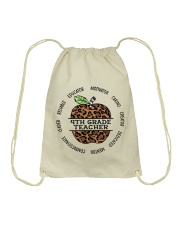 4th Grade Teacher Drawstring Bag tile