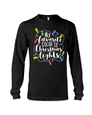My favorite color is Christmas Long Sleeve Tee tile