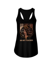 Art Teacher Ladies Flowy Tank tile
