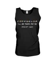 Counselor Unisex Tank tile