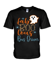 Bus Driver V-Neck T-Shirt tile