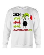 Math Teacher Christmas Crewneck Sweatshirt tile