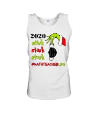 Math Teacher Christmas Unisex Tank tile