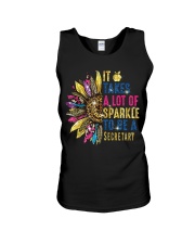 Secretary Unisex Tank tile