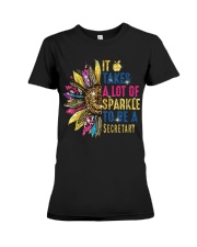 Secretary Premium Fit Ladies Tee tile