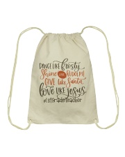 1st Grade Teacher Drawstring Bag tile